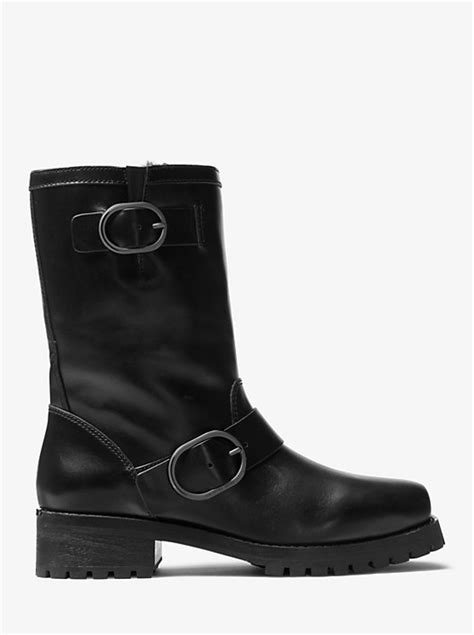 Rosario Leather Moto Boot 